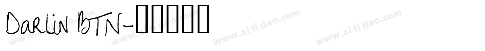 Darlin BTN字体转换